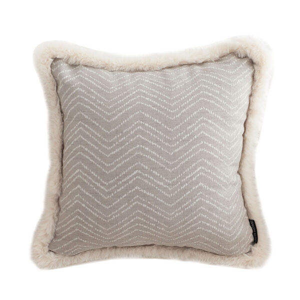 SOGA 45cm Wabi-sabi Herringbone Square Throw Pillow, Furniture, Living Room Furniture, Occasional Chairs, , ,  - AU DEPOT 1