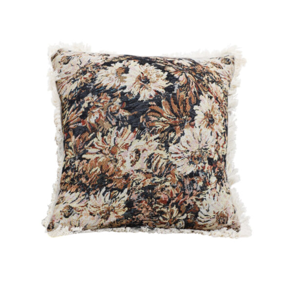 SOGA 50cm Vintage Oil Painting Color Raised Embroidery Empress Flower Throw Pillow, Furniture, Living Room Furniture, Occasional Chairs, , ,  - AU DEPOT 1