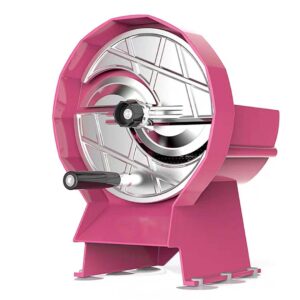 SOGA Commercial Manual Vegetable Fruit Slicer Kitchen Cutter Machine Pink, Home & Living, Kitchen & Dining, Kitchen Tools & Utensils, Graters, Peelers & Slicers, ,  - AU DEPOT 1