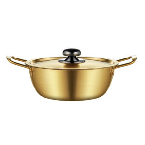 SOGA 22cm Ramen Pot in Vibrant Yellow Crafted from Durable with Lid Kitchen Essential casserole dishes VICSoupPot10 AU DEPOT casserole dishes - AU DEPOT