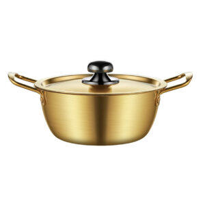 Soga 16cm Ramen Pot in Vibrant Yellow Crafted from Durable with Lid Kichen essential casserole dishes VICSoupPot07 AU DEPOT casserole dishes - AU DEPOT