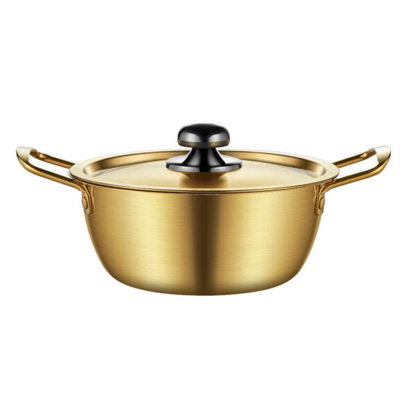 Soga 16cm Ramen Pot in Vibrant Yellow Crafted from Durable with Lid Kichen essential, home & living, kitchen & dining, cookware, casserole dishes, ,  - AU DEPOT 1