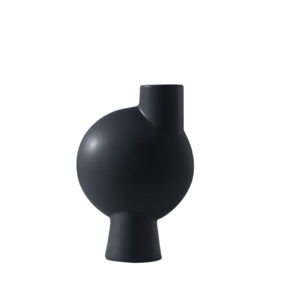 SOGA 17.8x26.7cm Small Ornament a Modern Abstract Vase Decorative Object Unique Shape with Narrow Neck for Home Decor, Home & Living, Home Decor, Indoor Pots, Planters and Plant Stands, , ,  - AU DEPOT 1