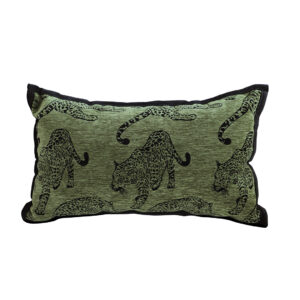 SOGA 30cm Throw Pillow Green Leopard Lumbar Decorative Cushion for Living Room, Furniture, Living Room Furniture, Occasional Chairs, , ,  - AU DEPOT 1