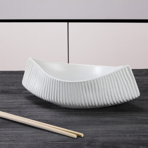 SOGA 37x12.5cm Ornament Boat Shaped Plate Ceramic Food Decoration Serving Tray For Kitchenware, Home & Living, Home Decor, Indoor Pots, Planters and Plant Stands, , ,  - AU DEPOT 2