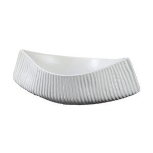 SOGA 37x12.5cm Ornament Boat Shaped Plate Ceramic Food Decoration Serving Tray For Kitchenware, Home & Living, Home Decor, Indoor Pots, Planters and Plant Stands, , ,  - AU DEPOT 1