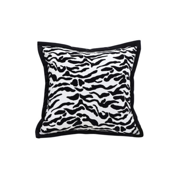 SOGA 45cm Black and White Luxury Cushion Light Mottled Texture Decorative Square Pillow Living Room, Furniture, Living Room Furniture, Occasional Chairs, , ,  - AU DEPOT 1