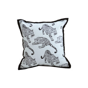 SOGA 45cm Throw Pillow White & Black Leopard Light Luxury Decorative Cushion for Living Room, Furniture, Living Room Furniture, Occasional Chairs, , ,  - AU DEPOT 1