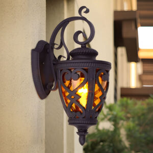 SOGA 57cm Vintage Outdoor Wall Lantern Antique Bronze Sconce, Home & Living, Lighting, Indoor Lights, Lamps, ,  - AU DEPOT 2