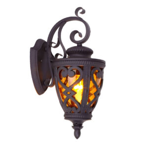 Vintage Lantern 57cm Outdoor Antique Bronze Wall Sconce Classic Rustic Exterior Light Fixture, Home & Living, Lighting, Indoor Lights, Lamps, ,  - AU DEPOT 1