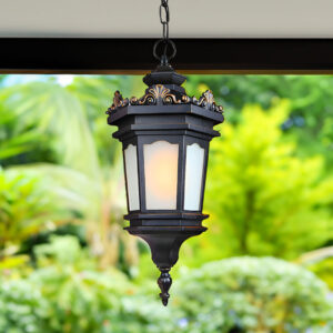 SOGA 6X 54.5cm Vintage Lamp Elegant Aluminum & Glass Lantern Chandelier, Home & Living, Lighting, Indoor Lights, Lamps, ,  - AU DEPOT 2