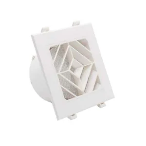 SNAP-IN EAVE VENT 5-WAY 150MM - SEV150 - Square Eggcrates - Plastic Eggcrates - Grilles & Diffusers - Components