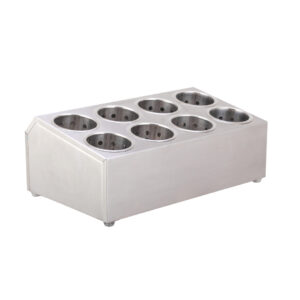 Buy SOGA 2X 18/10 Stainless Steel Commercial Conical Utensils Cutlery Holder with 8 Holes Online - Home & Living - 2 - AU Depot Free Shipping