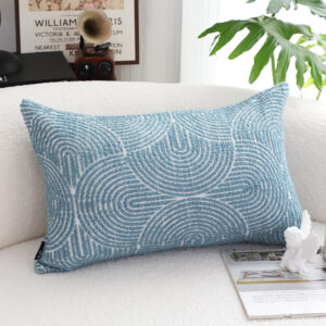 Buy SOGA 2X 35cm Blue Throw Pillow Geometric Indoor and Outdoor Corded for Home Decor Online - Furniture - 2 - AU Depot Free Shipping