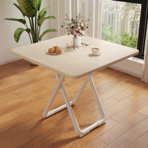 Buy SOGA 2X 80cm Light Square Table with White Legs Modern Design for Home Decor Online - Furniture - 2 - AU Depot Free Shipping