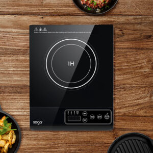Buy SOGA 35.5cm Cooktop Electric Smart Induction Cook Top Portable Kitchen Cooker Cookware Online - Electronics & appliances > appliances > large appliances > cooktops > induction cooktops - 2 - AU Depot Free Shipping