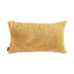 SOGA 35cm Mustard Yellow Throw Pillow Geometric Indoor and Outdoor Corded for Home Decor, , , , , ,  - AU DEPOT 1