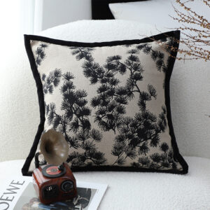 Buy SOGA 45cm Throw Pillow Black and White Wide Border Square Pillow Stylish Decorative Cushion Living Room Online - Furniture - 2 - AU Depot Free Shipping