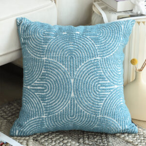 Buy SOGA 50cm Blue Throw Pillow Geometric Indoor and Outdoor Corded for Home Decor Online - Furniture - 2 - AU Depot Free Shipping