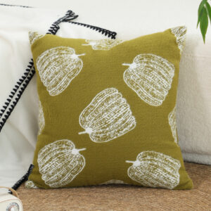 Buy SOGA 50cm Throw Pillow Green Autumn Harvest Pumpkin Print Home Decor Online - Furniture - 2 - AU Depot Free Shipping