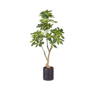 SOGA 120cm Artificial Natural Green Schefflera Dwarf Umbrella Tree Fake Tropical Indoor Plant Home Office Decor, Home & Living, Home Decor, Artificial Plants, , ,  - AU DEPOT 1