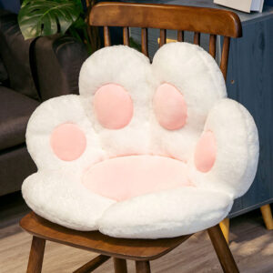 Buy SOGA 2X 70cm White Paw Shape Cushion Warm Lazy Sofa Decorative Pillow Backseat Plush Mat Home Decor Online - Furniture - 2 - AU Depot Free Shipping