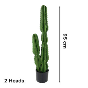 Buy SOGA 4X 95cm Green Artificial Indoor Cactus Tree Fake Plant Simulation Decorative 2 Heads Online - Home & Living - 2 - AU Depot Free Shipping