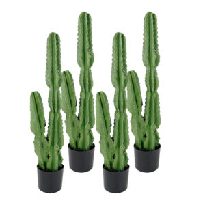 SOGA 4X 95cm Green Artificial Indoor Cactus Tree Fake Plant Simulation Decorative 2 Heads, Home & Living, Home Decor, Artificial Plants, , ,  - AU DEPOT 1