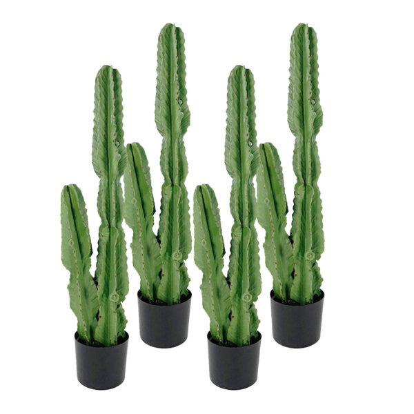SOGA 4X 95cm Green Artificial Indoor Cactus Tree Fake Plant Simulation Decorative 2 Heads, Home & Living, Home Decor, Artificial Plants, , ,  - AU DEPOT 1