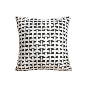 SOGA 50cm Black & White Pattern Throw Pillow Thick Comfort Pro Polyester Fiber Cotton for Home Decor, Furniture, Living Room Furniture, Occasional Chairs, , ,  - AU DEPOT 1