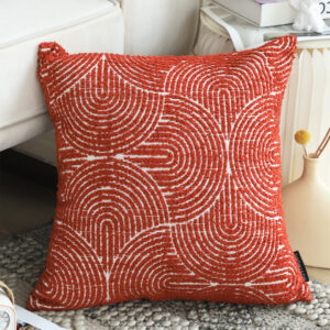 Buy SOGA 50cm Throw Pillow Burgundy Cinnabar Perfect Burnt Indoor and Outdoor Corded for Home Decor Online - Furniture - 2 - AU Depot Free Shipping