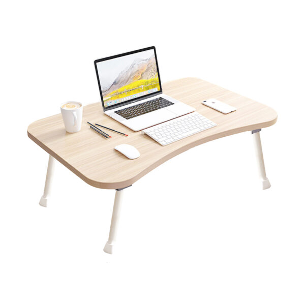 SOGA Beige Portable Bed Table Adjustable Foldable Bed Sofa Study Table Laptop Mini Desk Breakfast Tray Home Decor, Desks & Computer Tables, , , , ,  - AU DEPOT 1