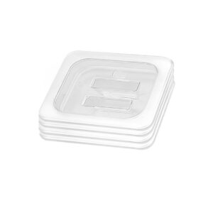 SOGA Clear Gastronorm 1/6 GN Lid Food Tray Top Cover Bundle of 4, Home & Living, Kitchen & Dining, Bakeware, Baking Trays, ,  - AU DEPOT 1