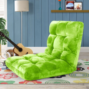Buy SOGA Floor Recliner Folding Lounge Sofa Futon Couch Folding Chair Cushion Green Online - Furniture - 2 - AU Depot Free Shipping