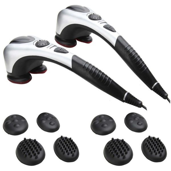 SOGA 2X Deluxe Handheld Percussion Soothing Body Massager, health & beauty > personal care > massagers, , , , ,  - AU DEPOT 1