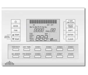 DAI 8 ZONE CONTROLLER 240V BRC230Z8B9 Daikin Accessories Daikin Ducted Split Ducted Refrigerated Units AU DEPOT Daikin 8 zone controller 240v - AU DEPOT