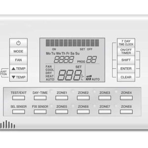 DAI 8 ZONE CONTROLLER 240V - BRC230Z8B9 - Daikin Accessories - Daikin Ducted - Split Ducted Refrigerated - Units