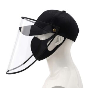 Buy 4X Outdoor Protection Hat Anti-Fog Pollution Dust Protective Cap Full Face HD Shield Cover Adult Black/White Online - Business & Industrial - 2 - AU Depot Free Shipping