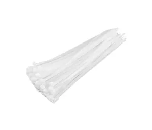 CABLE TIE WHITE 4.5 x 200mm PK100 AU DEPOT Trade Supply Cable tie white 4.5 x 200mm pk100 - AU DEPOT