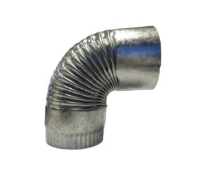 FLUE BEND 90° 100mm AU DEPOT Trade Supply Flue bend 90° 100mm - AU DEPOT
