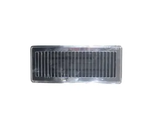 LOUVERED FLOOR REG MTL 300X100 CHRME AU DEPOT Trade Supply Louvered floor reg mtl 300x100 chrme - AU DEPOT