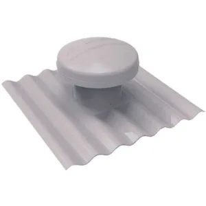 Buy Roof vent shale grey corrugated Roof vent shale grey corrugated Roof cowl & kits Online - Trade Price - 01