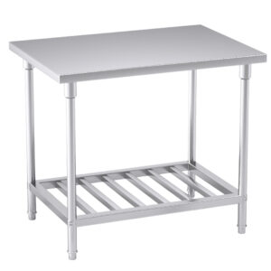 Buy SOGA 100*70*85cm Commercial Catering Kitchen Stainless Steel Prep Work Bench Online - furniture > kitchen & dining room furniture > buffets, sideboards & kitchen islands - 1 - AU Depot Free Shipping