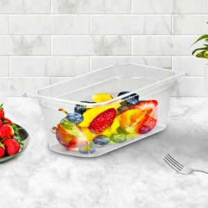 Buy SOGA 100mm Clear Gastronorm GN Pan 1/3 Food Tray Storage Online - Home & Living - 2 - AU Depot Free Shipping