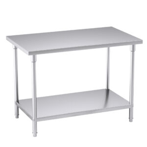 Buy SOGA 120*70*85cm Commercial Catering Kitchen Stainless Steel Prep Work Bench Online - furniture > kitchen & dining room furniture > buffets, sideboards & kitchen islands - 1 - AU Depot Free Shipping
