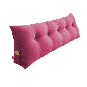 Buy SOGA 120cm Pink Triangular Wedge Bed Pillow Headboard Backrest Bedside Tatami Cushion Home Decor Online - Furniture - 1 - AU Depot Free Shipping