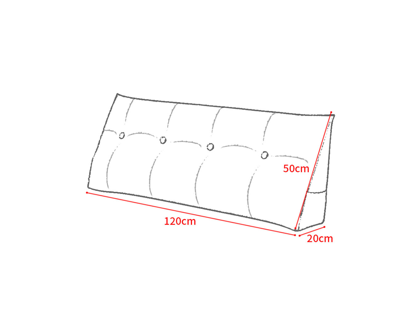 SOGA 120cm Silver Triangular Wedge Bed Pillow Headboard Backrest Bedside Tatami Cushion Home Decor - PillowFab120Silver - Furniture - 5 - AU DEPOT SOGA Buy SOGA 120cm Silver Triangular Wedge Bed Pillow Headboard Backrest Bedside Tatami Cushion Home Decor Online - Furniture - 5 - AU Depot Free Shipping