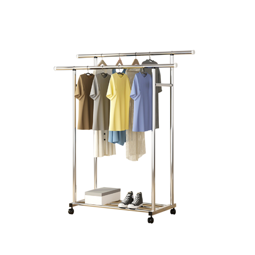 SOGA 120cm Stainless Steel Floor-Standing Clothes Rack - Durable and Space-Saving Laundry Organizer - BSXG2528 - Home & Living - 2 - AU DEPOT SOGA Buy SOGA 120cm Stainless Steel Floor-Standing Clothes Rack - Durable and Space-Saving Laundry Organizer Online - Home & Living - 2 - AU Depot Free Shipping