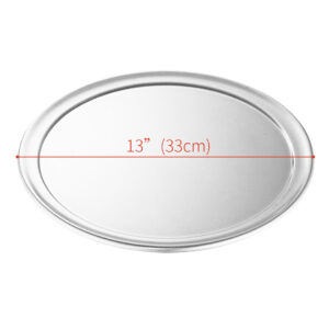 Buy SOGA 13-inch Round Aluminum Steel Pizza Tray Home Oven Baking Plate Pan Online - Home & Living - 2 - AU Depot Free Shipping