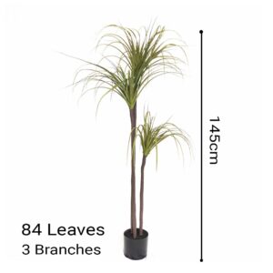 Buy SOGA 145cm Artificial Dracaena Plant Fake Potted, Simulation Tree Fake Plant Home Decor Online - Home & Living - 2 - AU Depot Free Shipping